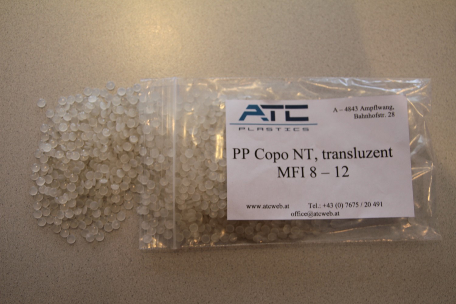 PP Copo NT, transluzent ATC Plastics